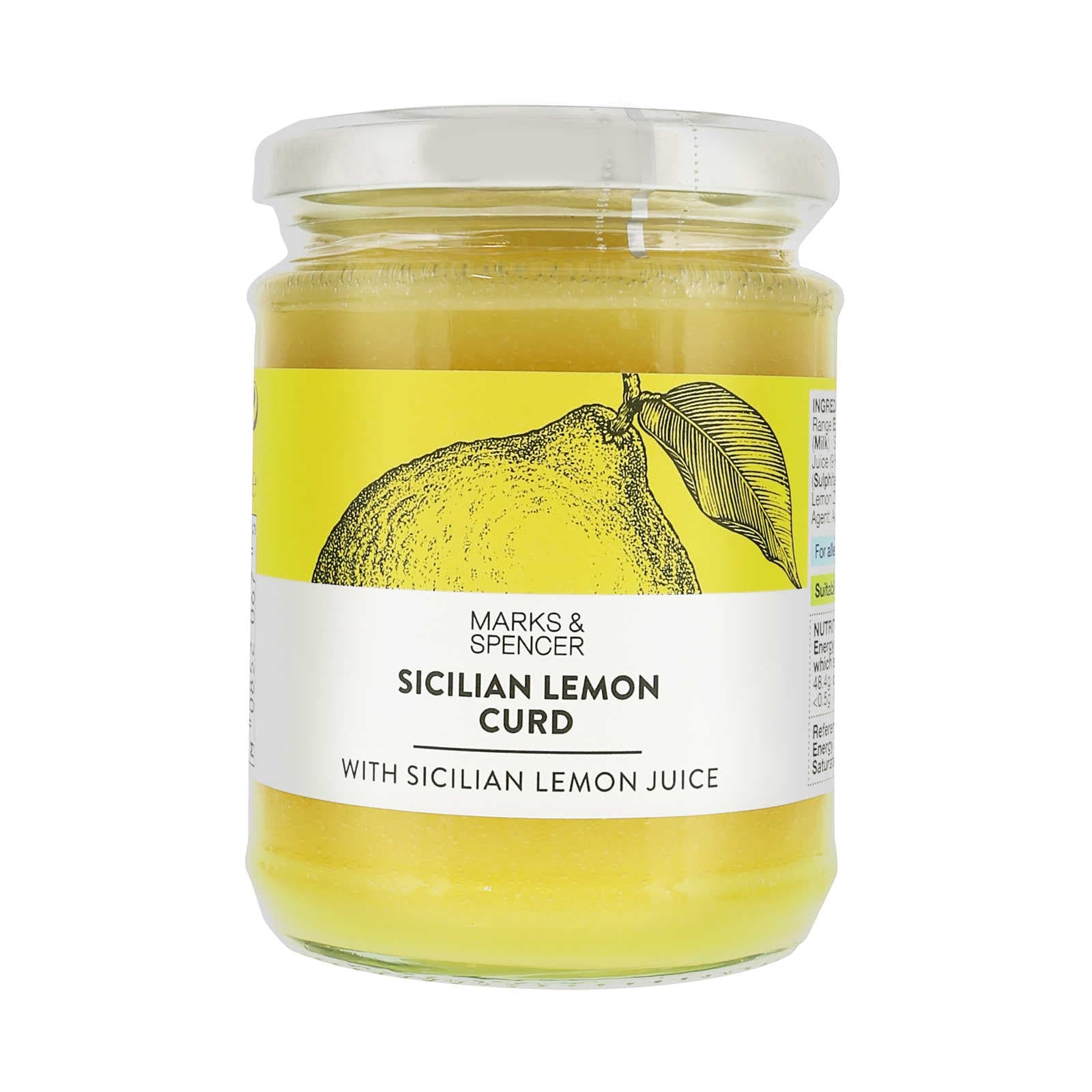 Marks Spencer Curd Sicilian Lemon Gr Delhaize