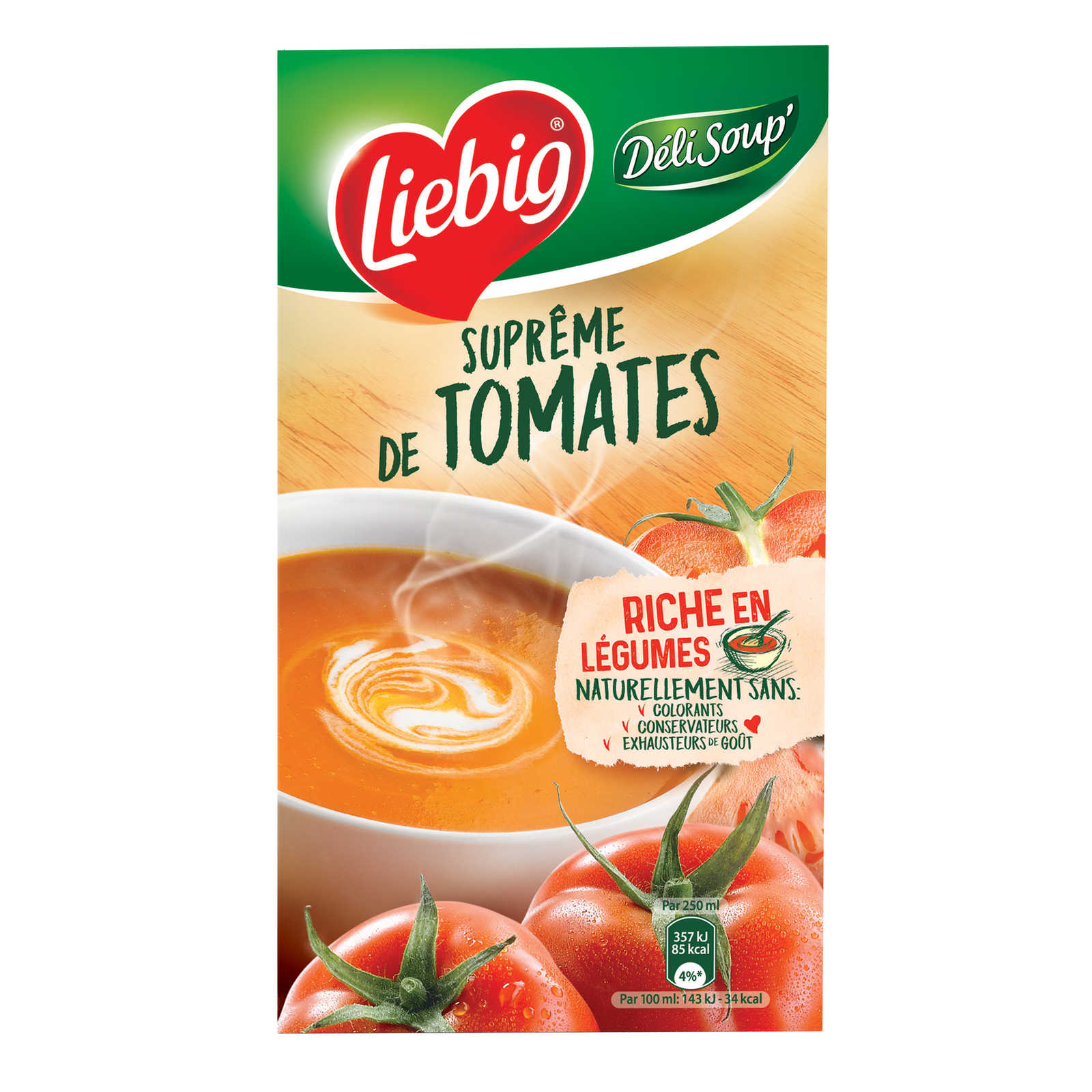 Liebig DéliSoup Soupe Suprême Tomates 1 l Delhaize