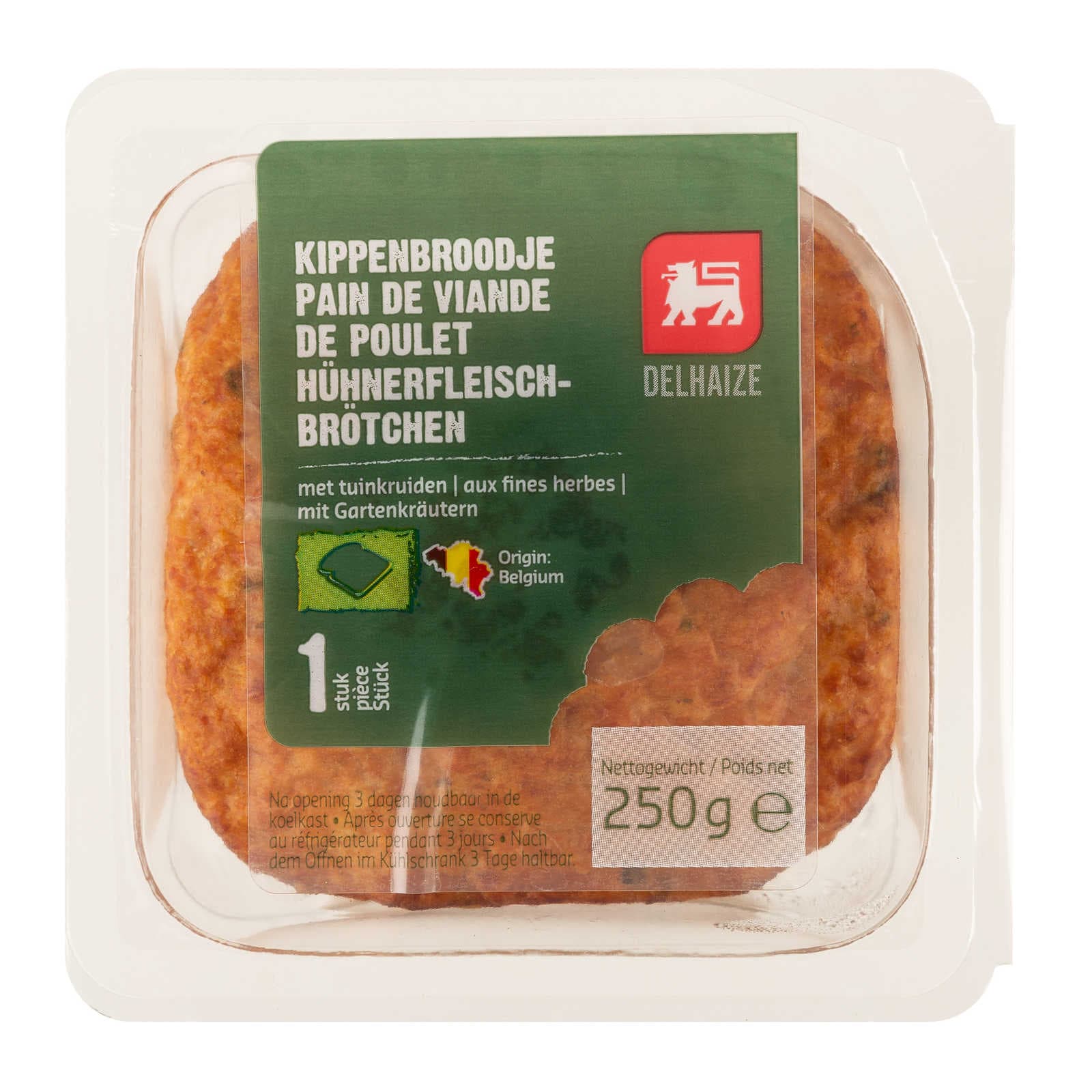 Delhaize Pain De Volaille Fines Herbes 250 Gr Delhaize