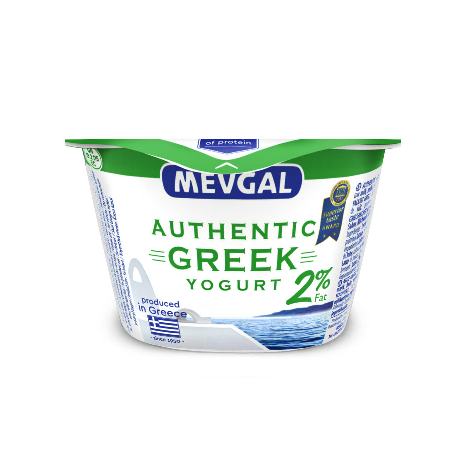 Mevgal Yoghurt Auth Grieks 2 150 Gr Delhaize