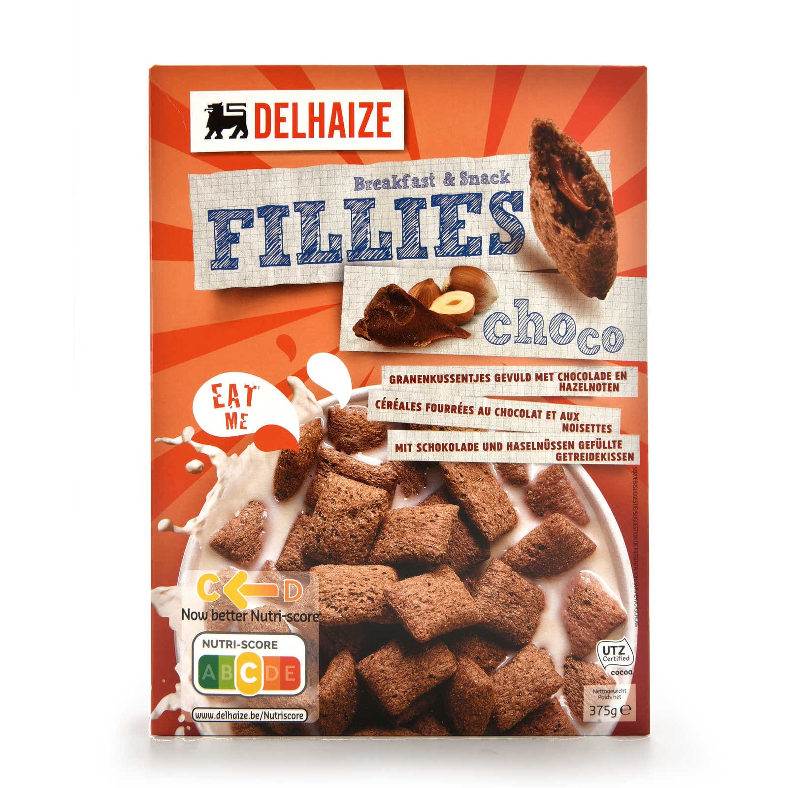 Delhaize Cereals Fourr Es Chocolat Gr Delhaize