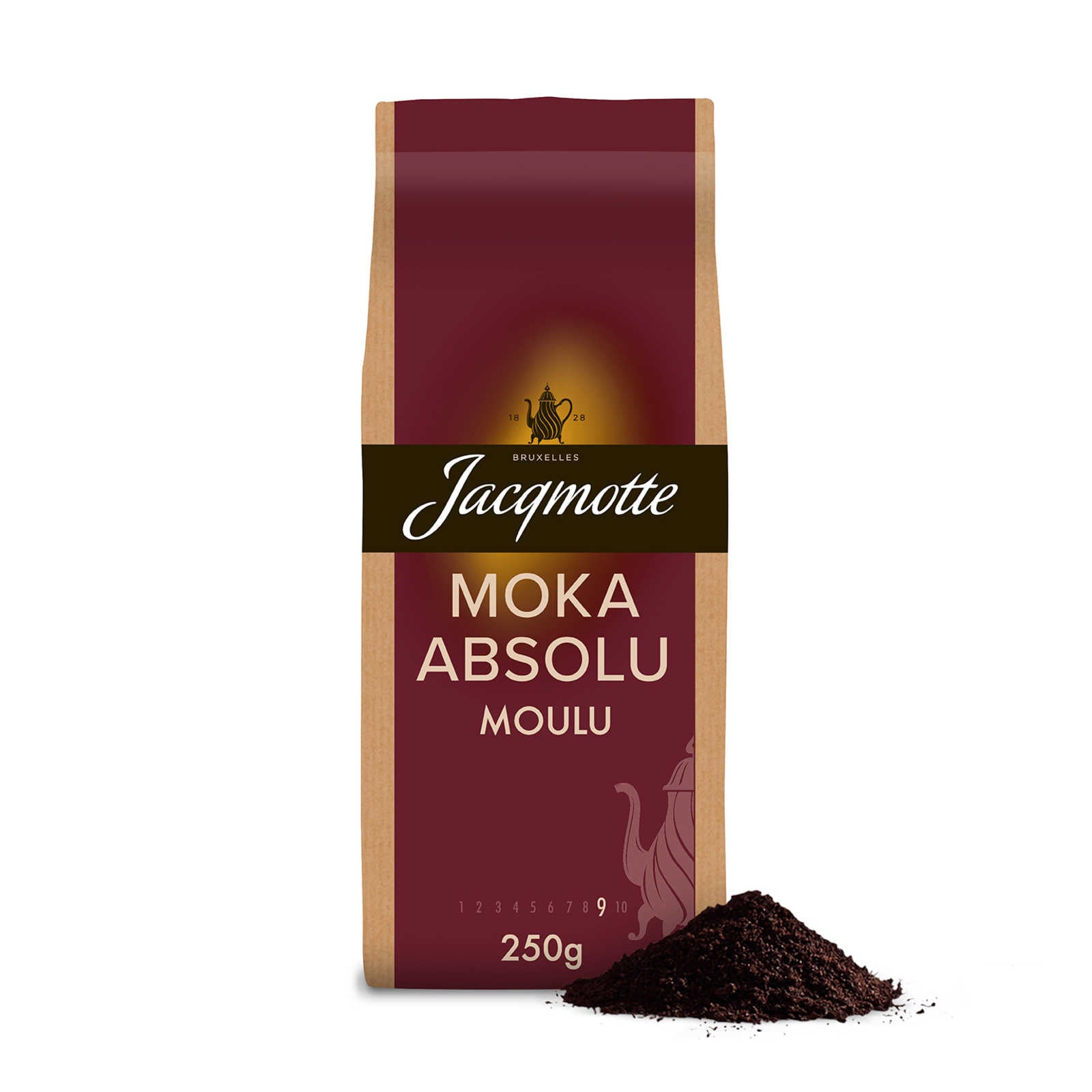 Jacqmotte Koffie Moka Absolu Gemalen Gr Delhaize