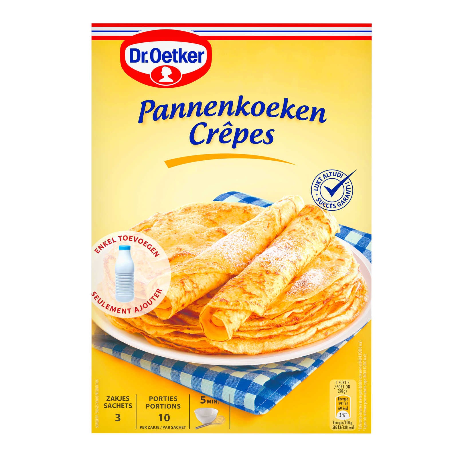 Dr Oetker Pannenkoeken Bereiding Gr Delhaize