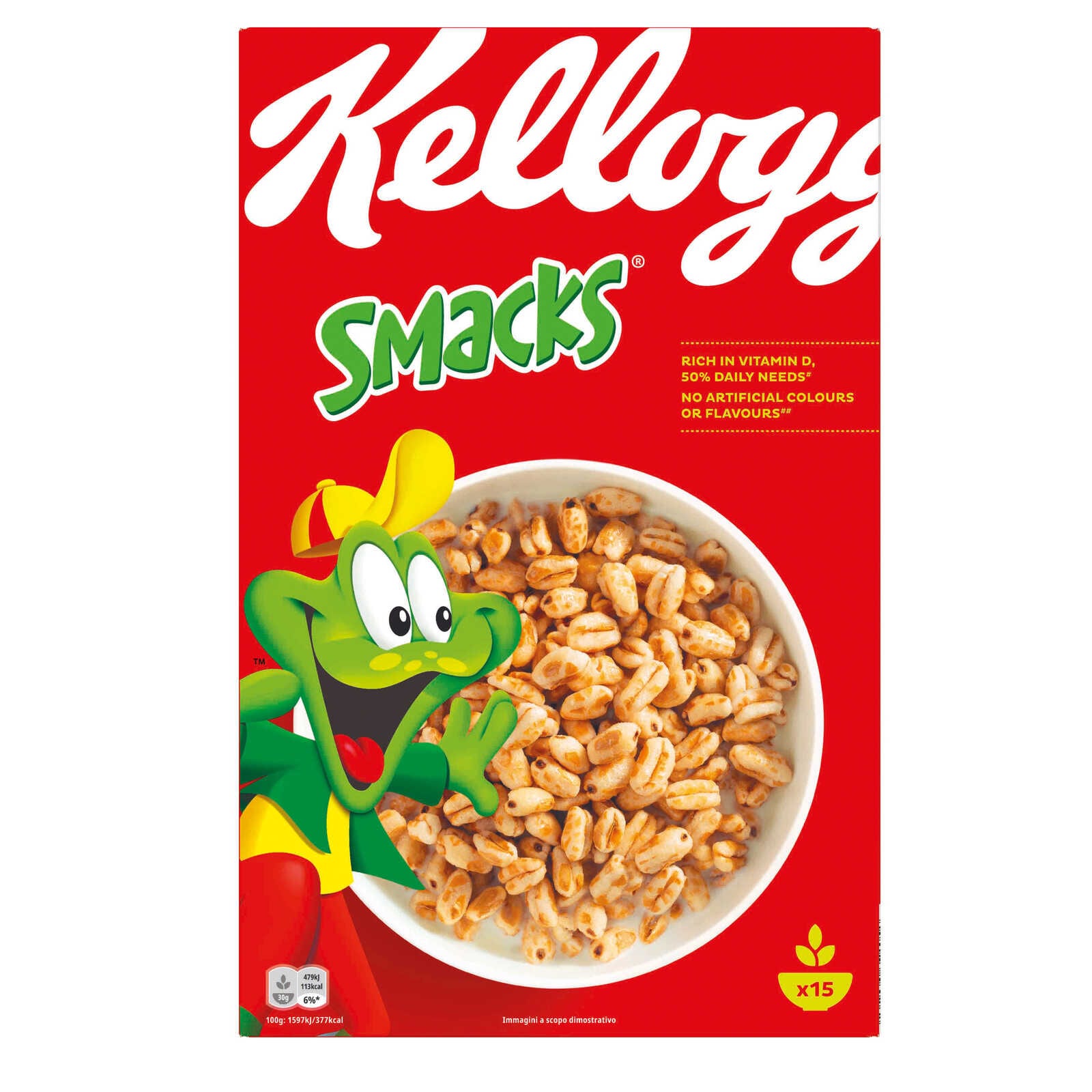 Kellogg s Smacks Céréales Original Miel 450 gr Delhaize