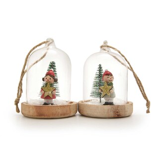 Delhaize | Décoration en Bois 6X6X8CM 