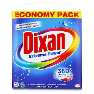 Dixan | Poudre à lessiver | Extreme power | Universal 