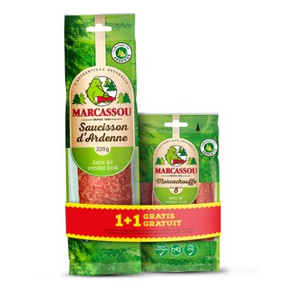 Marcassou | Ardens sausage + Chouffe | 1+1 
