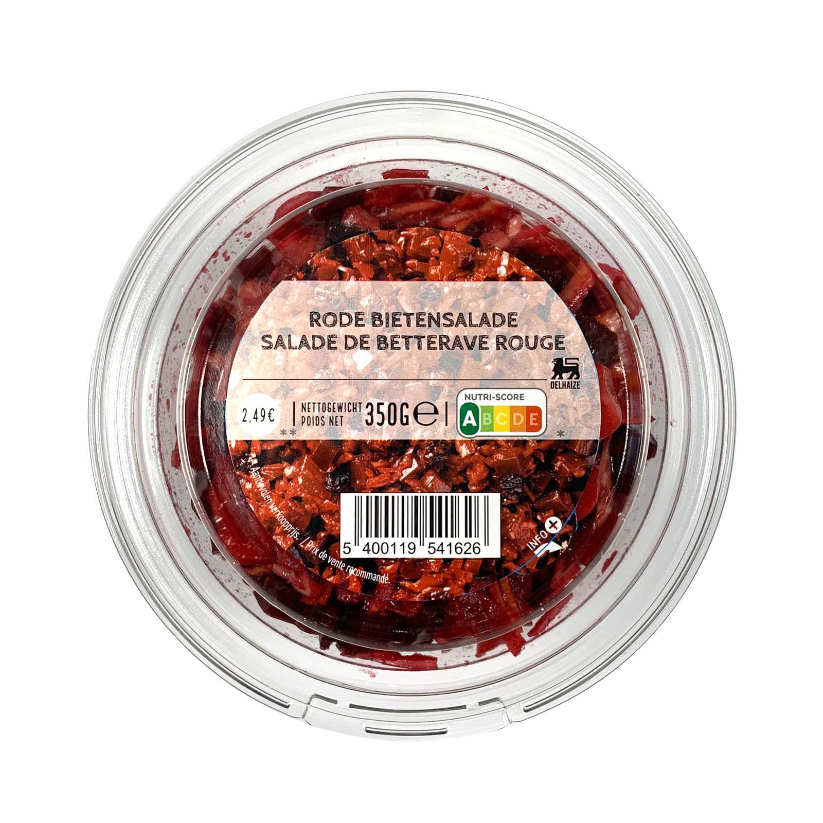 Delhaize Salade Bettrave 350 Gr Delhaize 0997