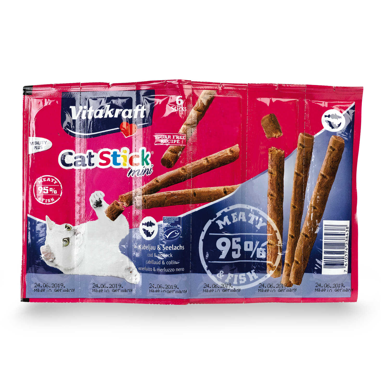 Vitakraft Kattensnacks | Sticks | Vis