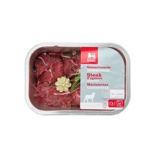 DELHAIZE | RUMSTEAK D'AGNEAU MARINE 