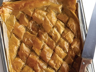 Baklava met noten