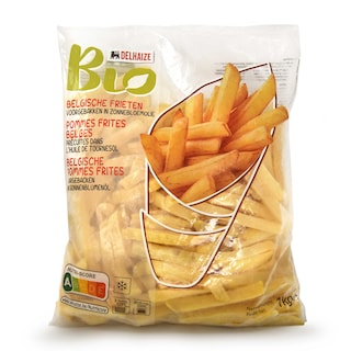 Delhaize | Bio | Frites surgelées | Belges | Bio 