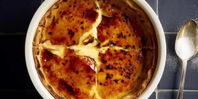 Tarte caramélisée à l'orange