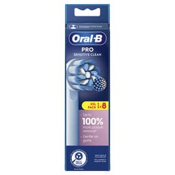 8 opzetborstels | Sensitive clean