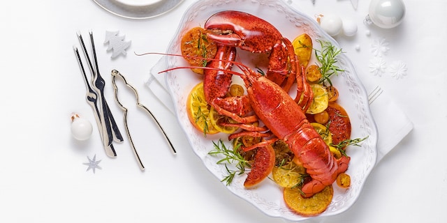 Homard aux agrumes