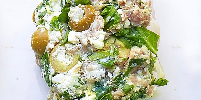 Farce de dinde à la grecque