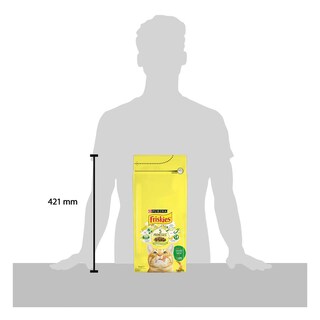 Purina-Friskies | Aliment chat | Adulte | Poulet-Lapin-Légumes+300g 