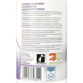 Delhaize | Eau déminéralisée | lavande 