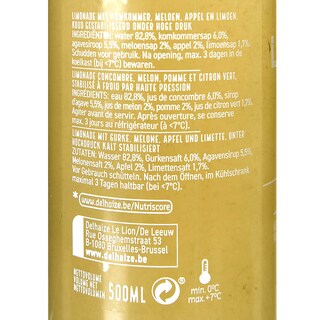 Delhaize | Lemonade | Komkommer 
