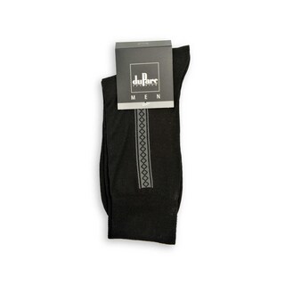 duParc | Chaussettes hommes | noir baguet | 43/46 