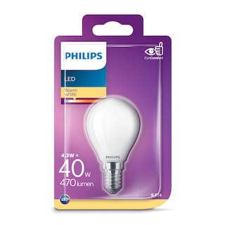 Philips | Lampe LED | 40W P45 | A14 ND SRT14 
