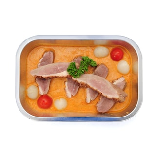 Delhaize | Eend | Rode curry-Litchi 