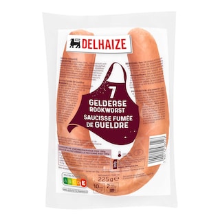 Delhaize | Gerookte worst uit Gelderland 