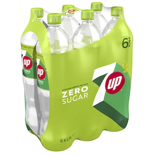 7Up | Limoen & Citroen | Limonade | Frisdrank 6 x 1,5 l