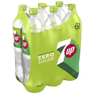 7Up | Citron Vert & Citron | Limonade | Soda 6 x 1,5 l