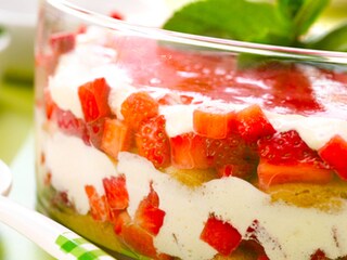 Tiramisu aux fraises