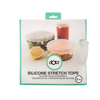 Dotz | Set de 6 Couvercles | Silicone 