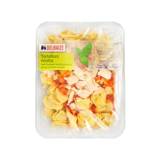 Delhaize | Tortellini | Ricotta | Sauce tomates-Basilic 
