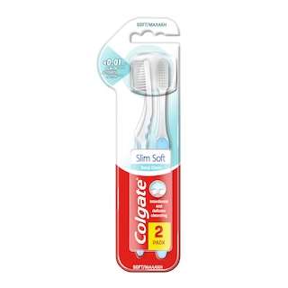 Colgate | Tandenborstel | Slimsoft Base | 2 Pack 