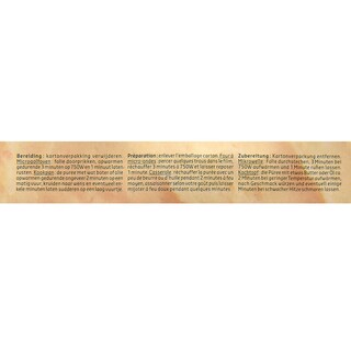 Delhaize | Bio | Aardappelpuree | Nootmuskaat | Bio 