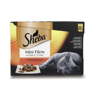 Sheba | Aliment chat | Sélection boucher duo 
