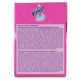 Vanish | Sachets | Oxi action | Multi | 2 en 1 
