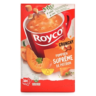 Royco | Minute Soupe | Crunchy | Potiron | Suprême 