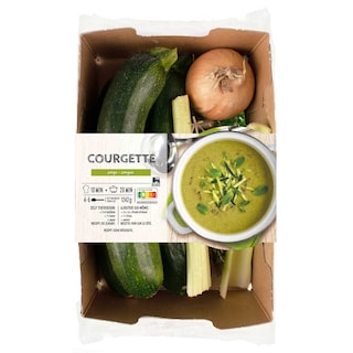 Delhaize | Boîte de repas | Soupe de courgettes 