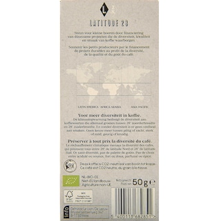 Latitude 28 | Delhaize | Café | Espresso | Caps | Ft | Bio 