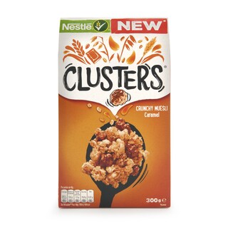 Nestlé | Clusters | Muesli | Crunchy | Granola | Caramel 