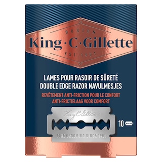 King C Gillette | King C Gillette | 10x Mesjes 
