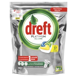 Dreft | Platinum | Capsules lave vaiselle | Citron 