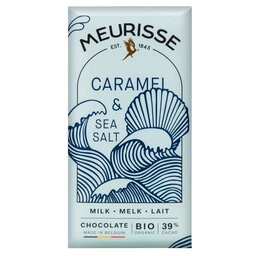 Melk Chocolade | Karamel & Zeezout | fairtrade | Bio