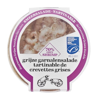 Salade à tartiner | Crevettes grises