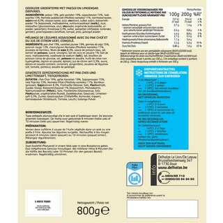 Delhaize | Thai wok veg dish 800 gr