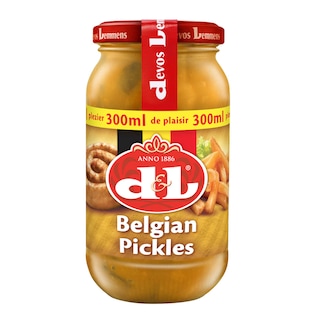Devos & Lemmens | Saus | Belgian pickles 30 cl