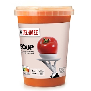 Delhaize | Soupe | Crème aux tomates 