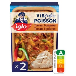 Visgratin | Tomaat en Paprika Pikant