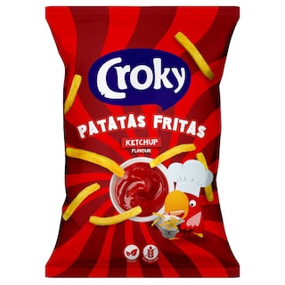 Croky | Chips | Patatas Fritas | Ketchup 