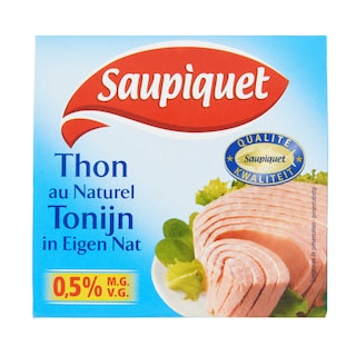 Saupiquet | Tonijn | Eigen nat 3+1 